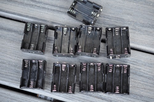 Lot whites 6 battery - lot, of