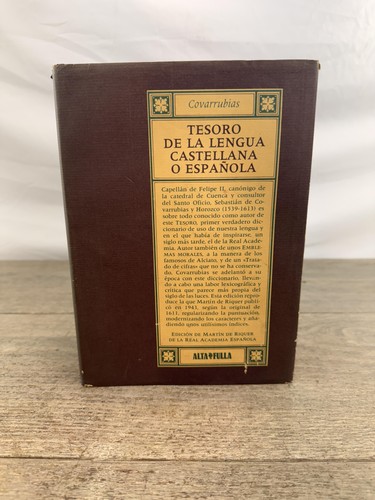 Vintage covarrubias tesoro - covarrubias,
