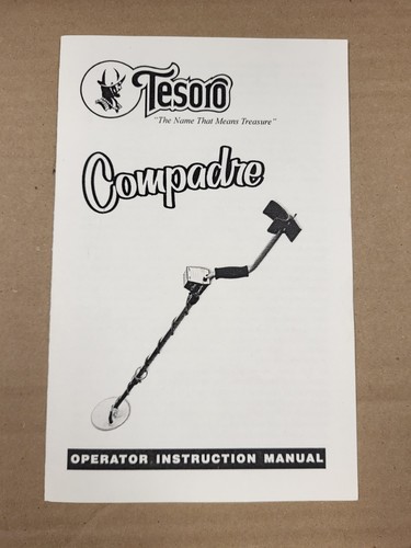 Tesoro compadre metal detector - compadre,
