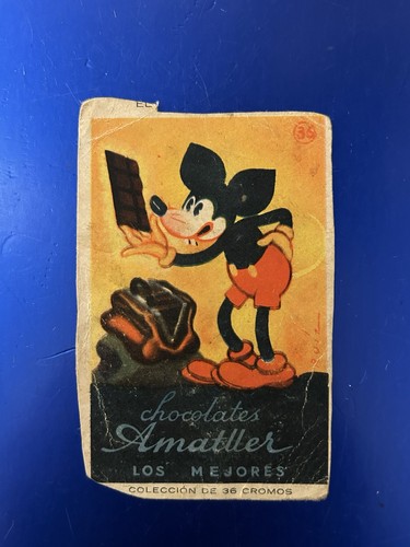 1930s chocolate amatller - 1930s,
