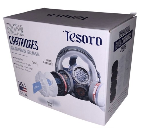 Tesoro 100 respirator face - tesoro,