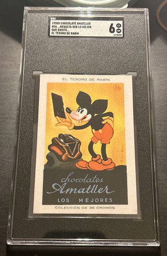 1930 mickey mouse card - 1930’s, #36