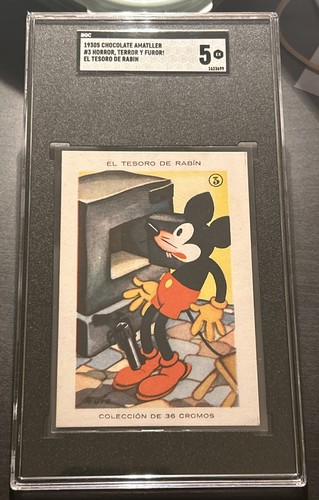 1930 mickey mouse card 3 - mouse, #3