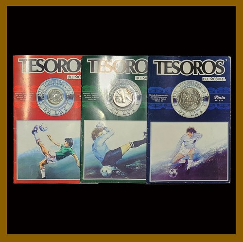 Mexico 100 pesos 3 coin - 50,