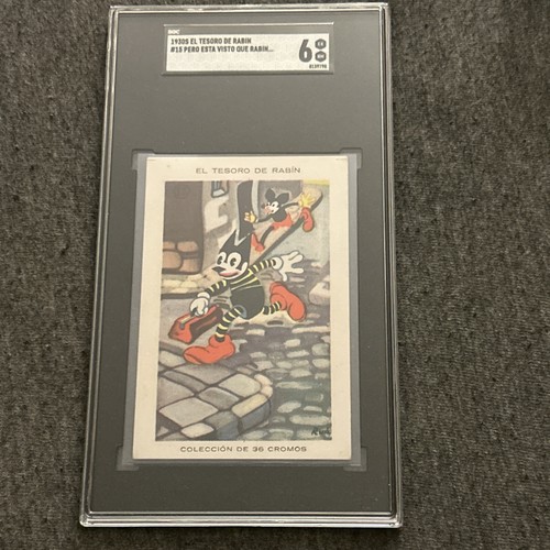 1930 mickey mouse card - mouse, #15