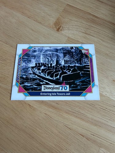 Topps disneyland 70th entering - disneyland,
