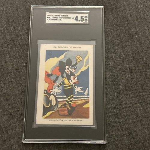 1930 mickey mouse card 35 - card, #35